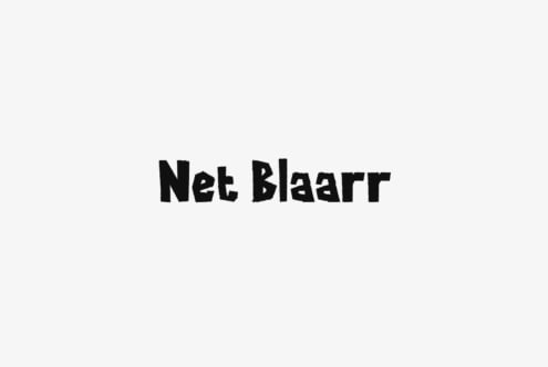 Net Blaarr font by Casloop Studio
