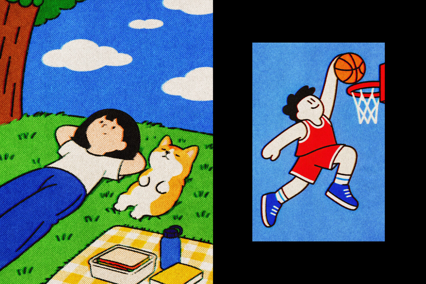 Retro Comic Print Effect graphic by Pixelbuddha