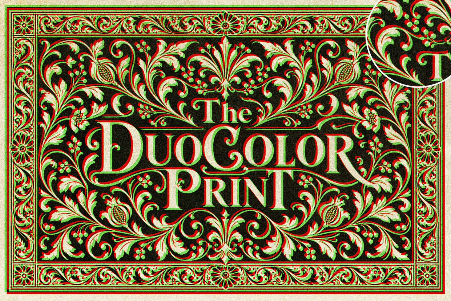 Duo Color Print Effect graphic by Pixelbuddha