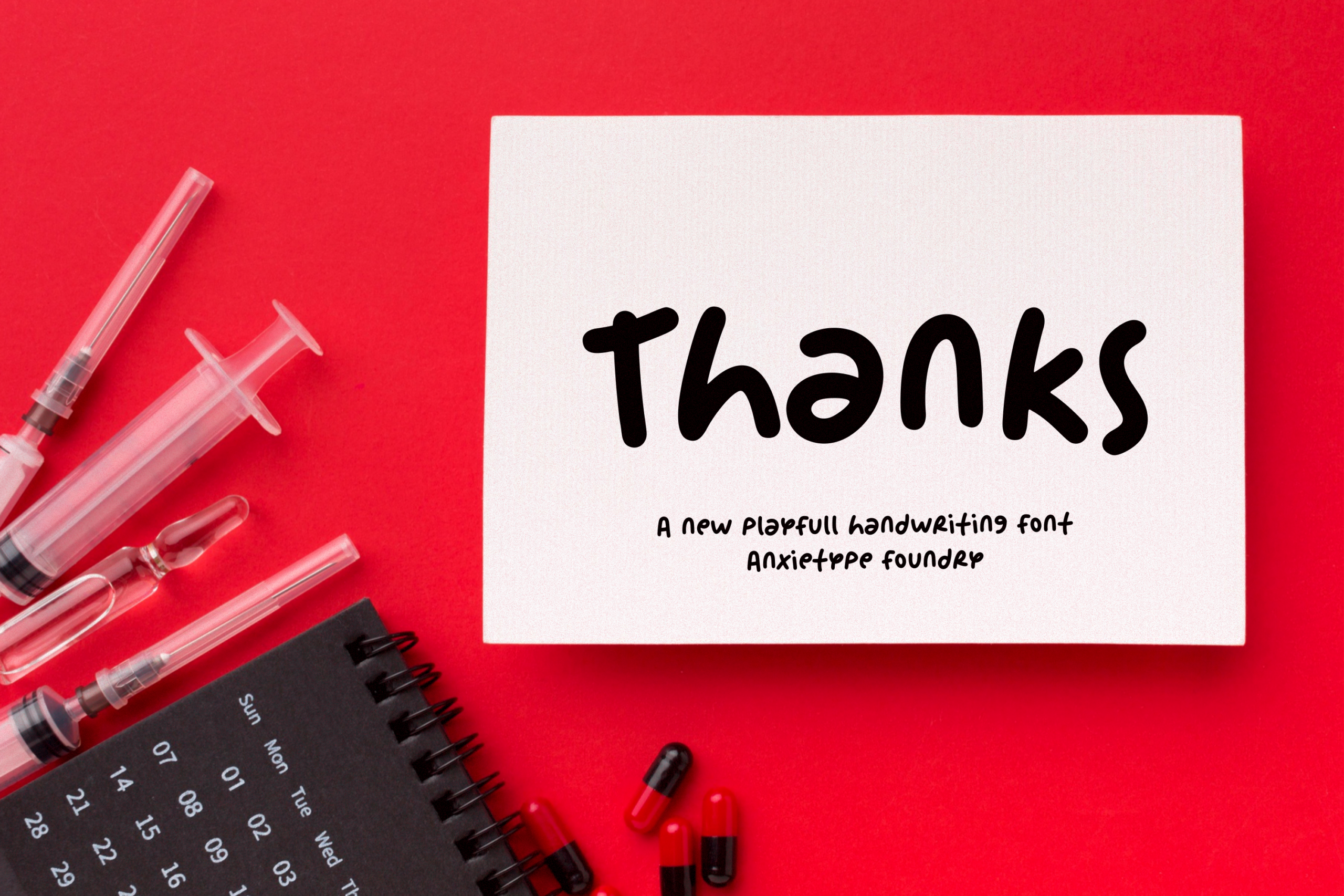 August Memories font by Anxietype Foundry