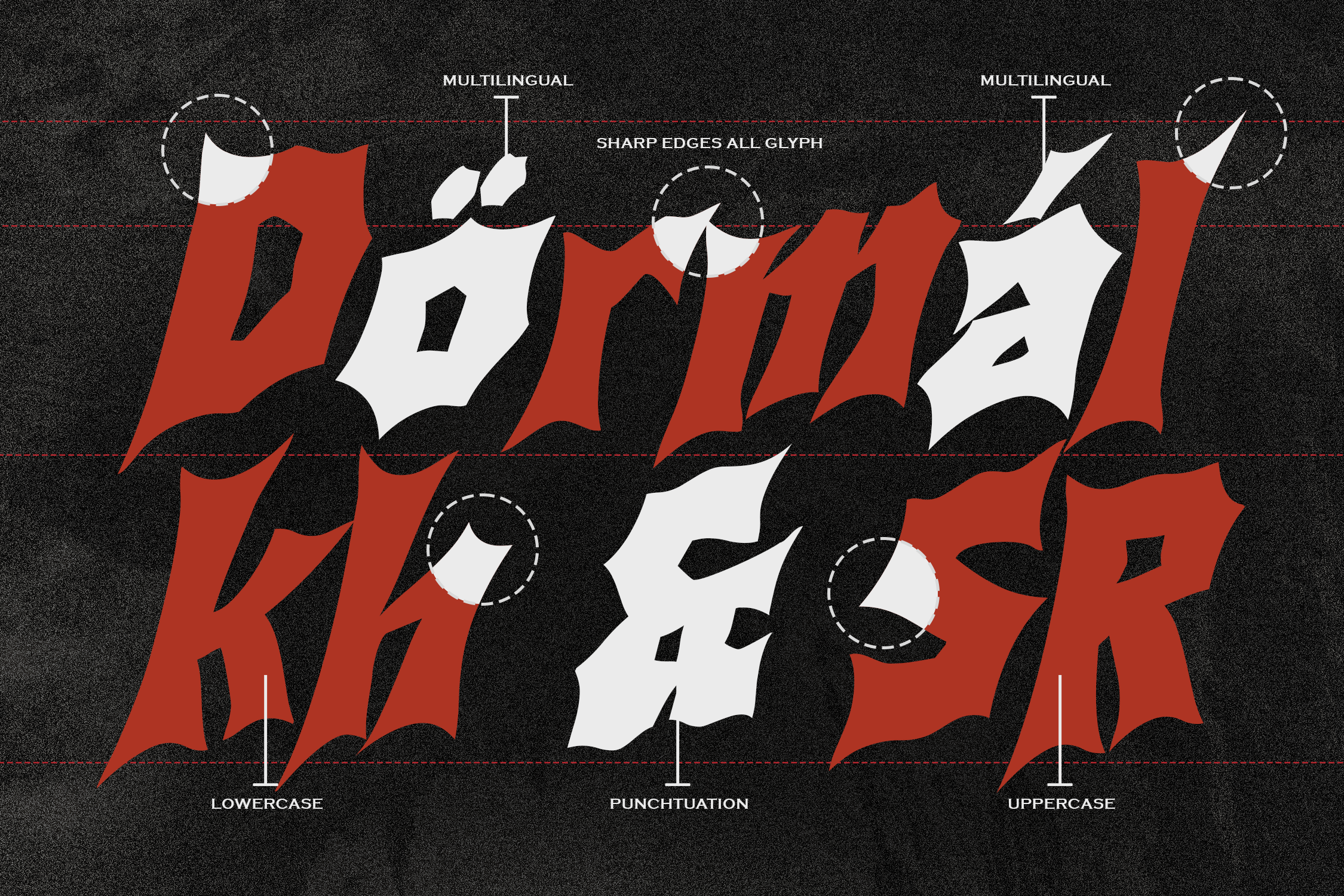Bazhero font by Typia Nesia