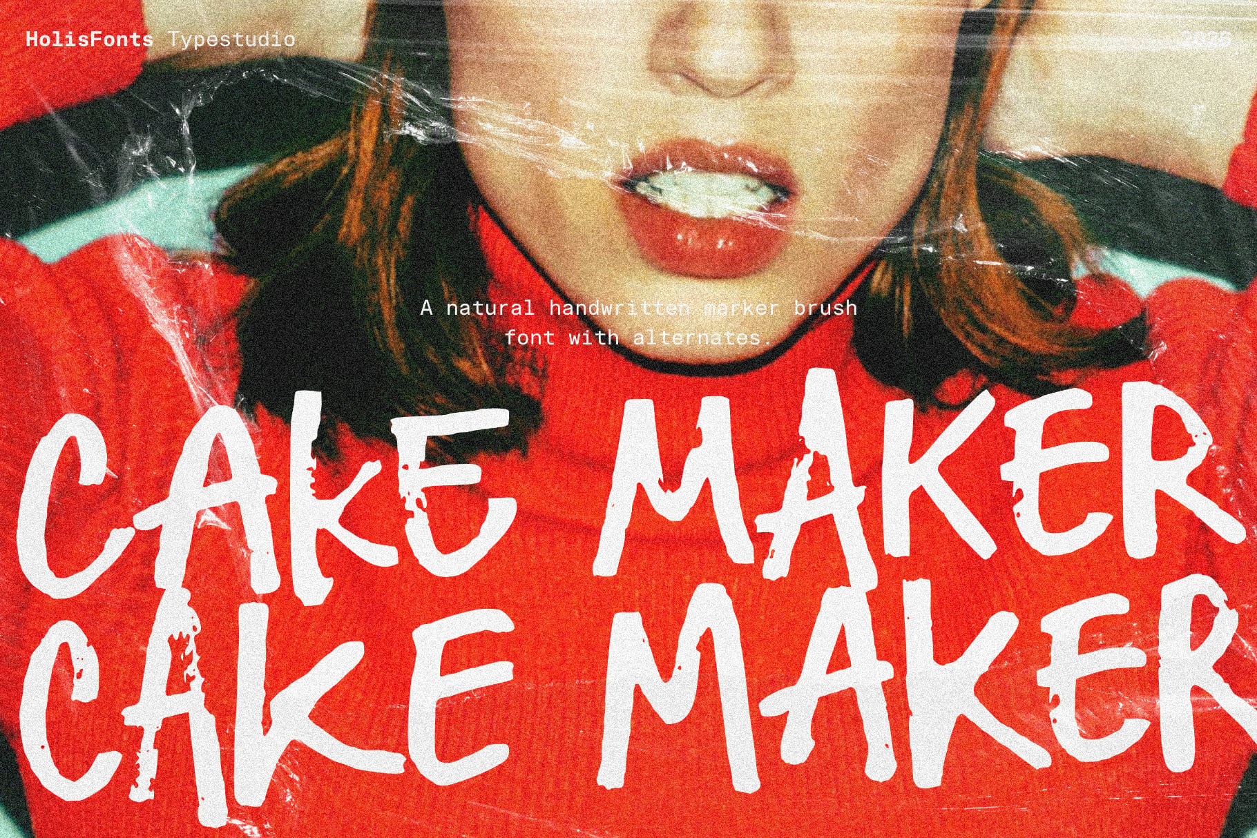 Cake Maker font by HolisFonts