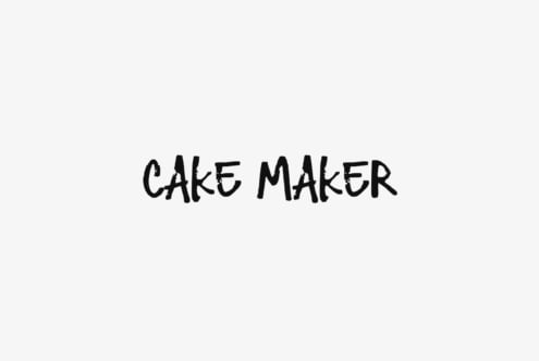 Cake Maker font by HolisFonts