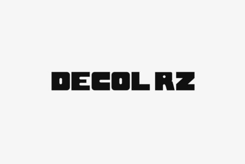 Decol Rz font by Razetype