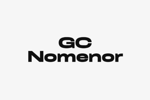 GC Nomenor font by Glyphonic