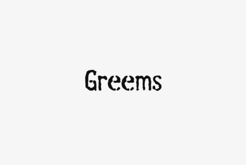 Greems font by Riff Type