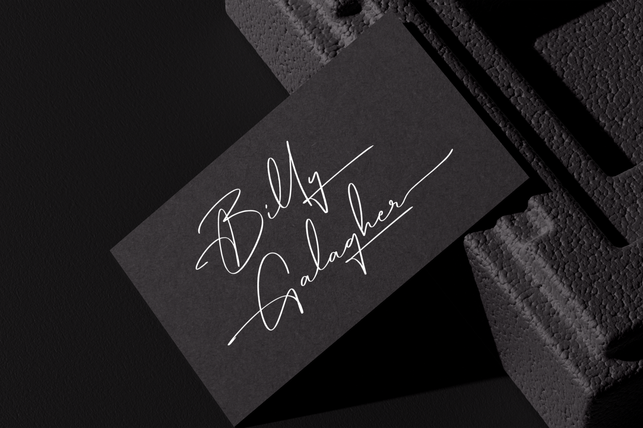 Hamburg Signature font by Anxietype Foundry