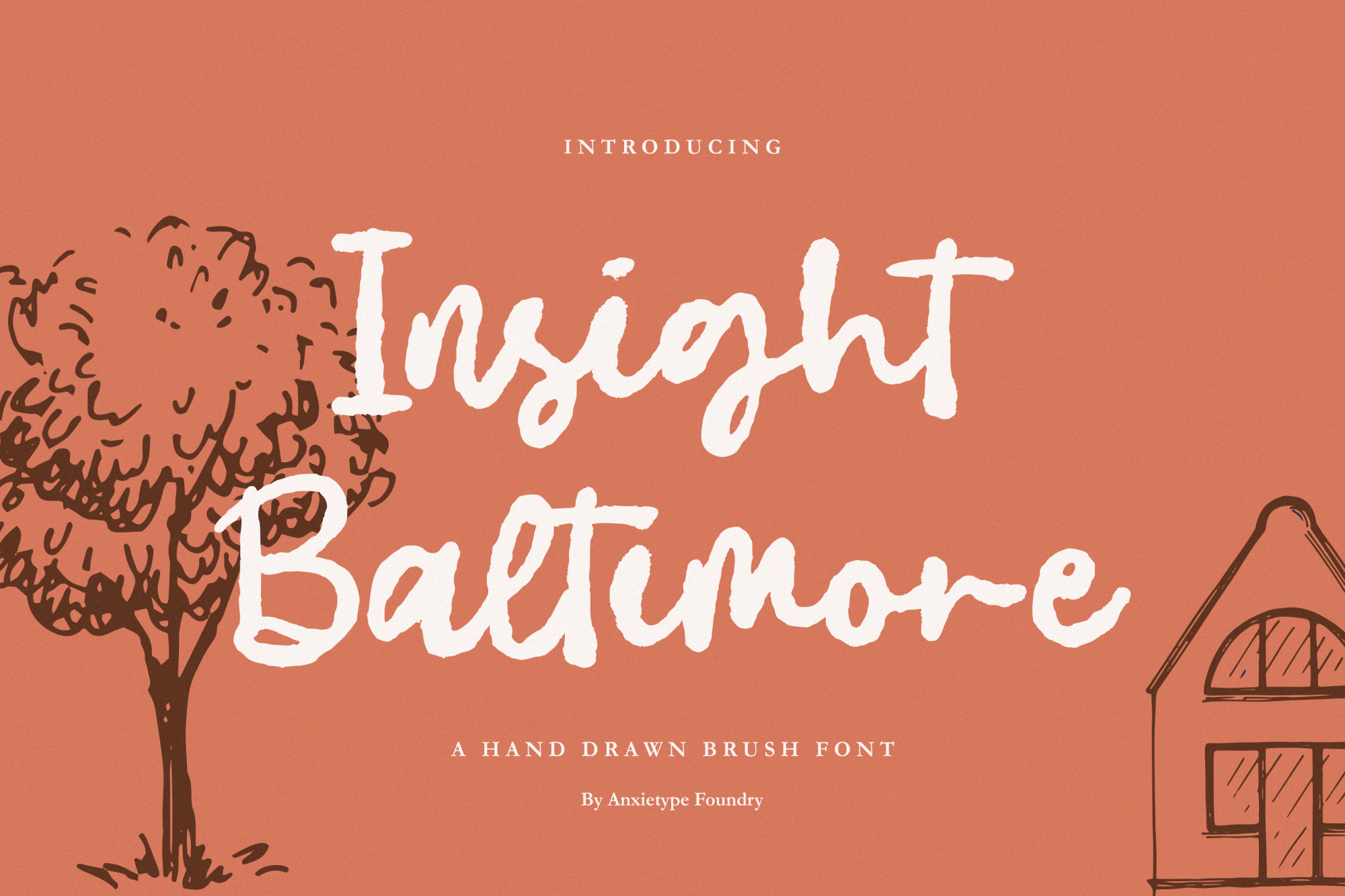 Insight Baltimore font by Anxietype Foundry