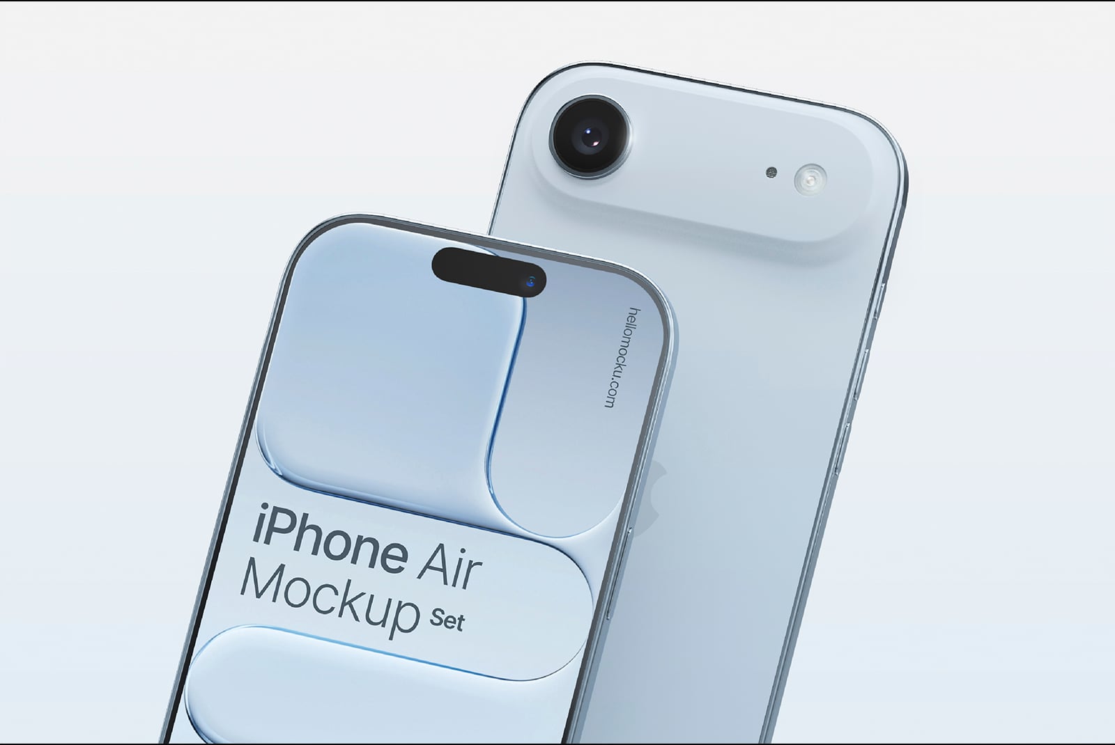 iPhone Air Mockup Set mockup by Mocku