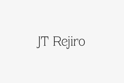 JT Rejiro font by Jolicia Type Foundry