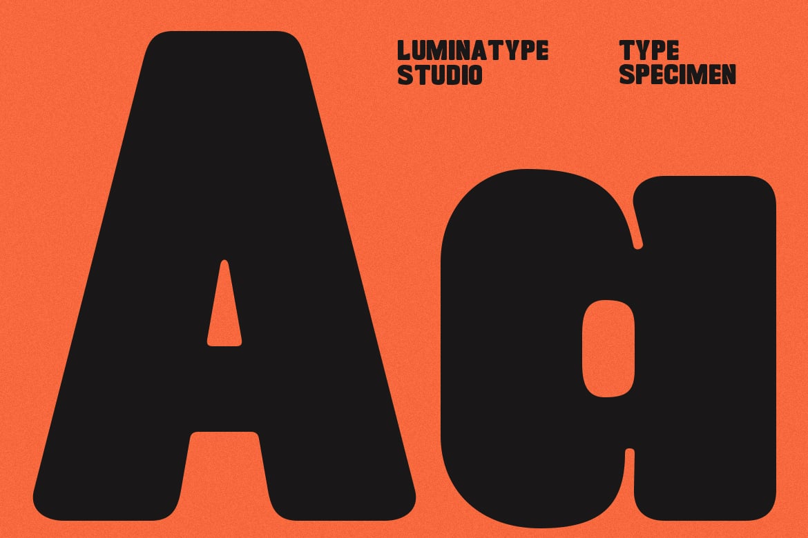 Kindly Rumina font by Luminatype Studio