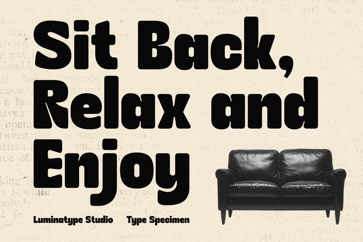 Kindly Rumina font by Luminatype Studio