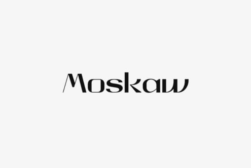 Moskaw font by rooomspace creative lab