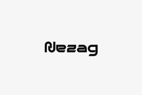 Nezag font by Pandeka Foundry