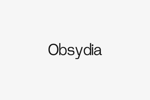 Obsydia font by Say Studio