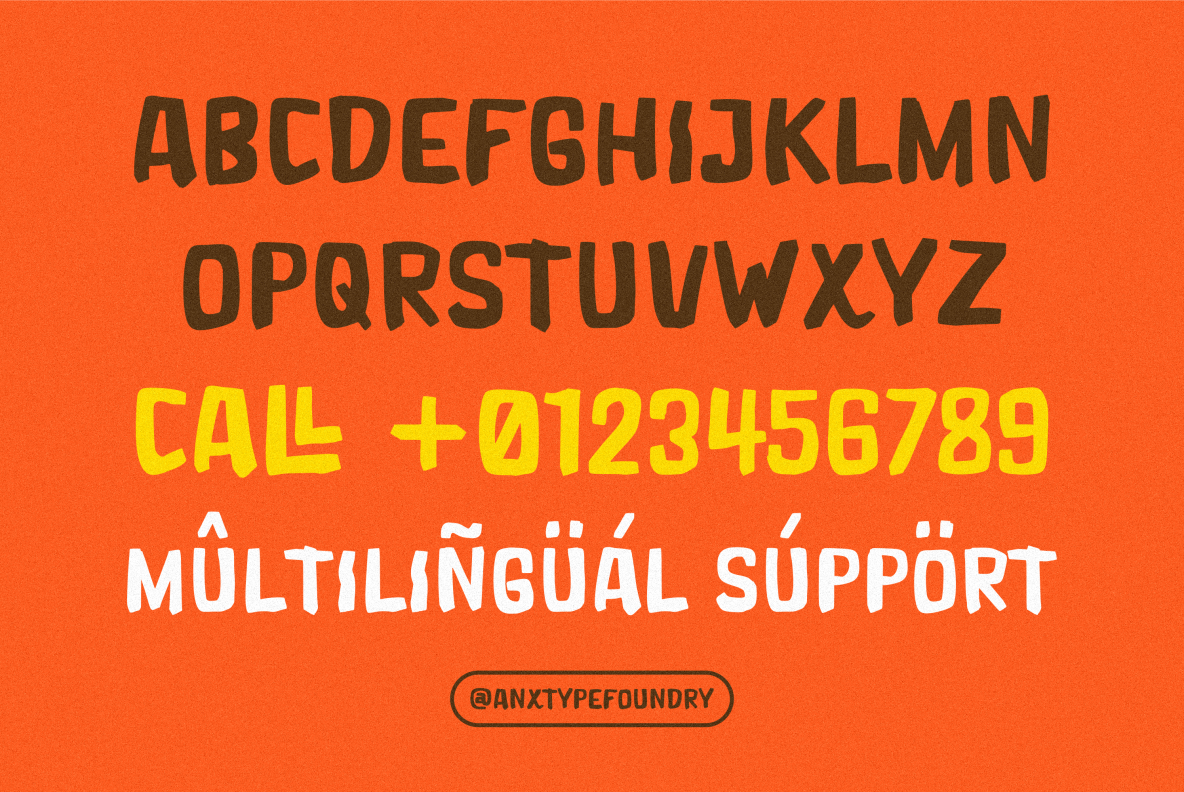 Rellia font by Anxietype Foundry