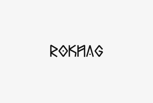 Roknag font by Pandeka Foundry