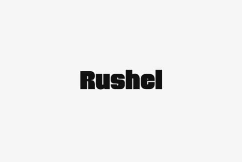Rushel font by Say Studio