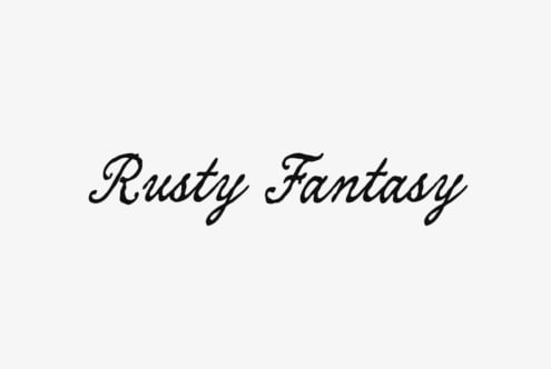 Rusty Fantasy font by Blankids