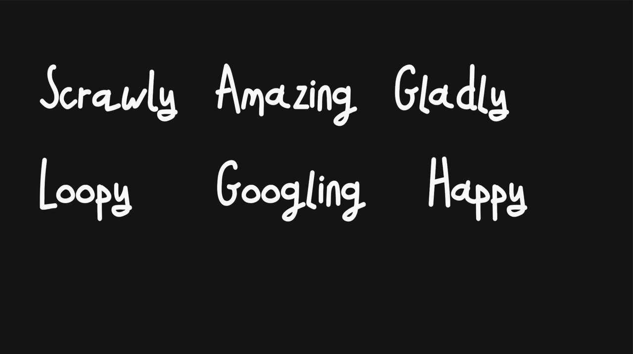 Scrawly Handwritten Marker Pen font by BTYPE