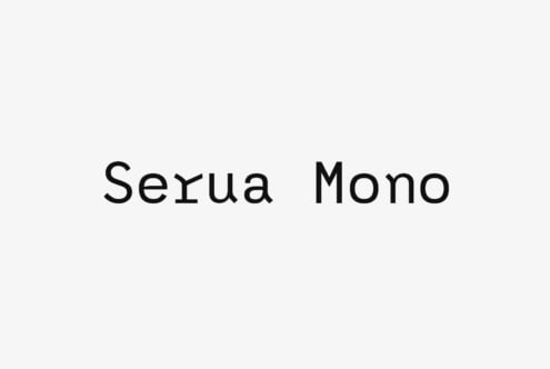 Serua Mono font by RNDI TYPE FOUNDRY