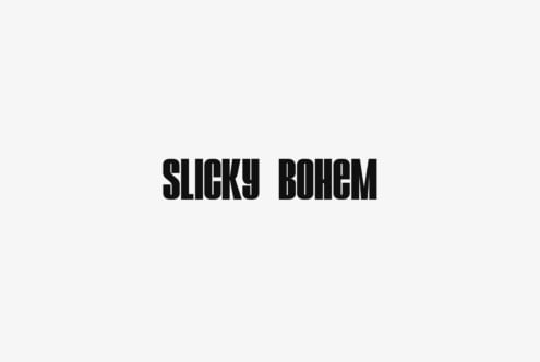 Slicky Bohem font by Jolicia Type Foundry