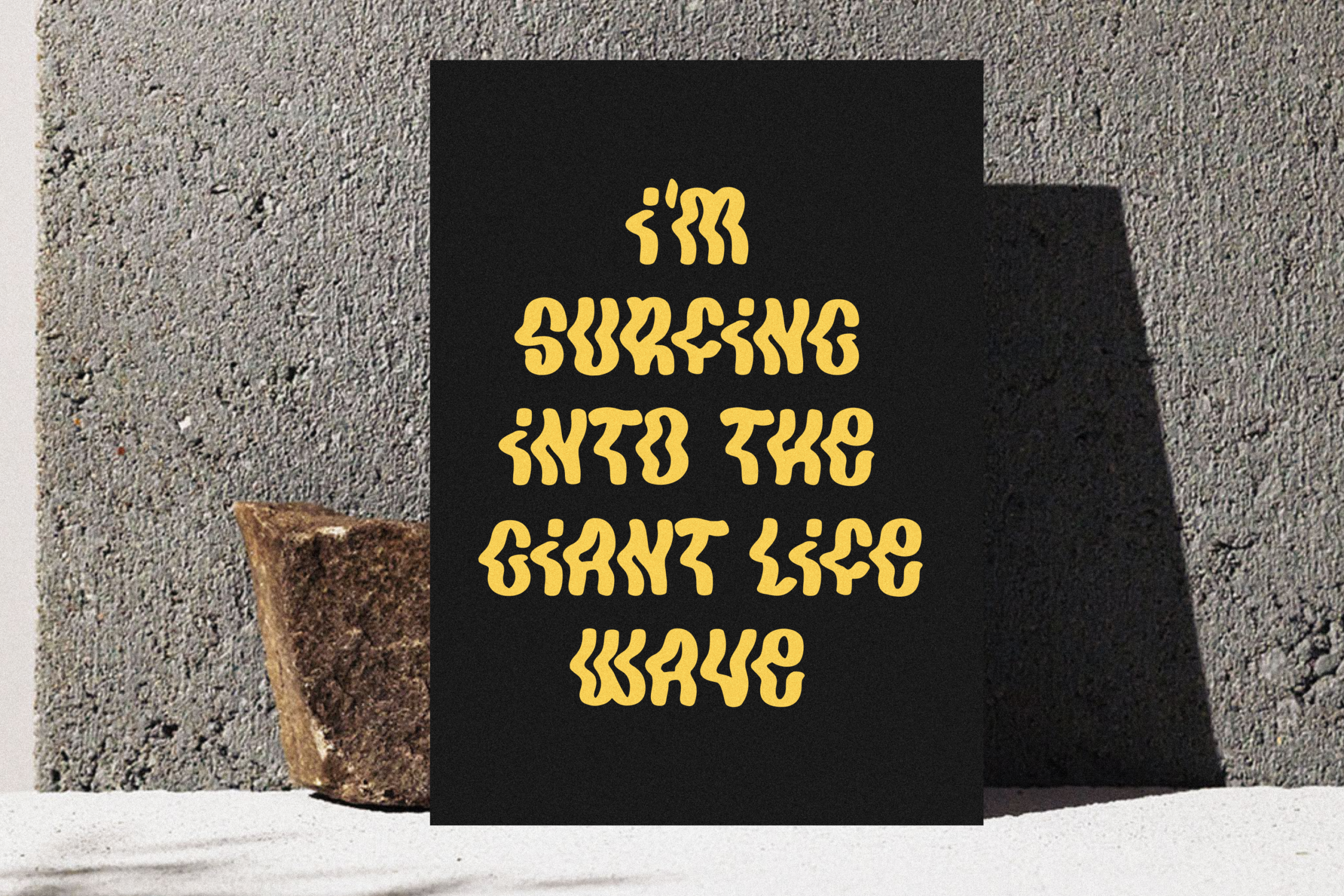 Super Ninety font by Anxietype Foundry