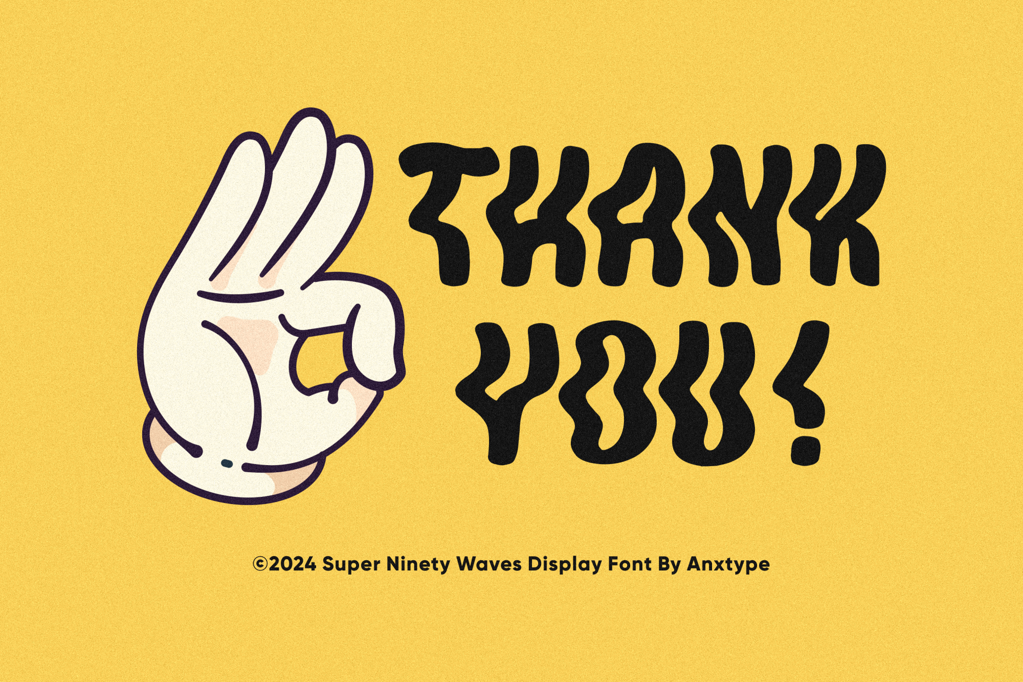 Super Ninety font by Anxietype Foundry