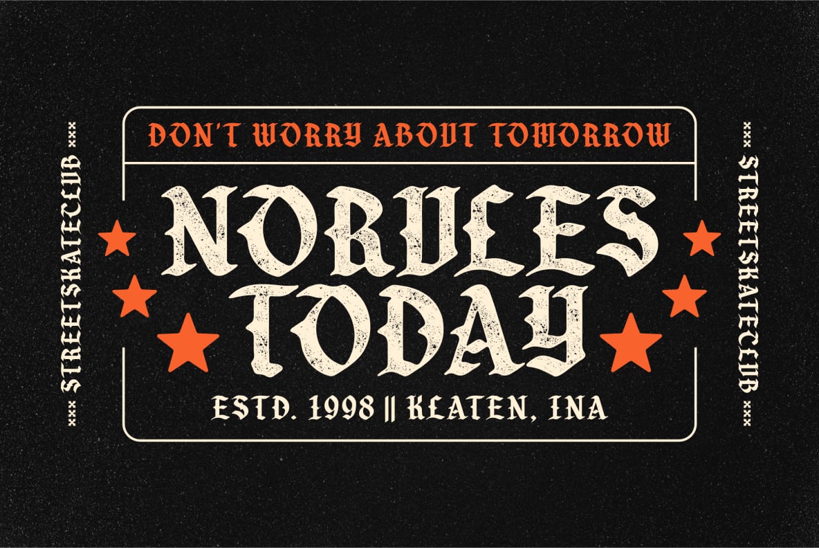 Tharven font by Sekyra Lab