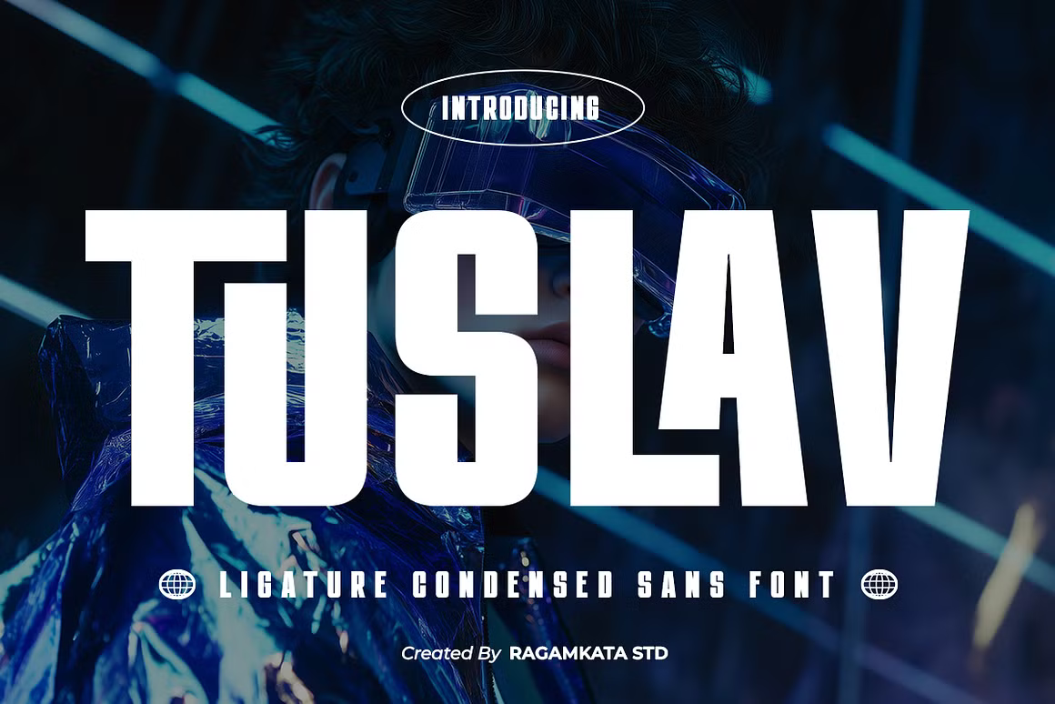 TUSLAV font by Ragamkata Studio