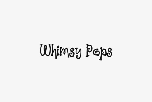 Whimsy Pops font by Blankids